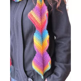 Kubix - crochet scarf
