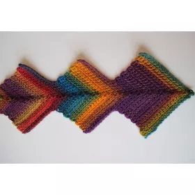 Kubix - crochet scarf