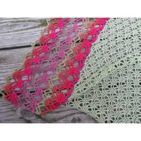 Organic - crochet stole