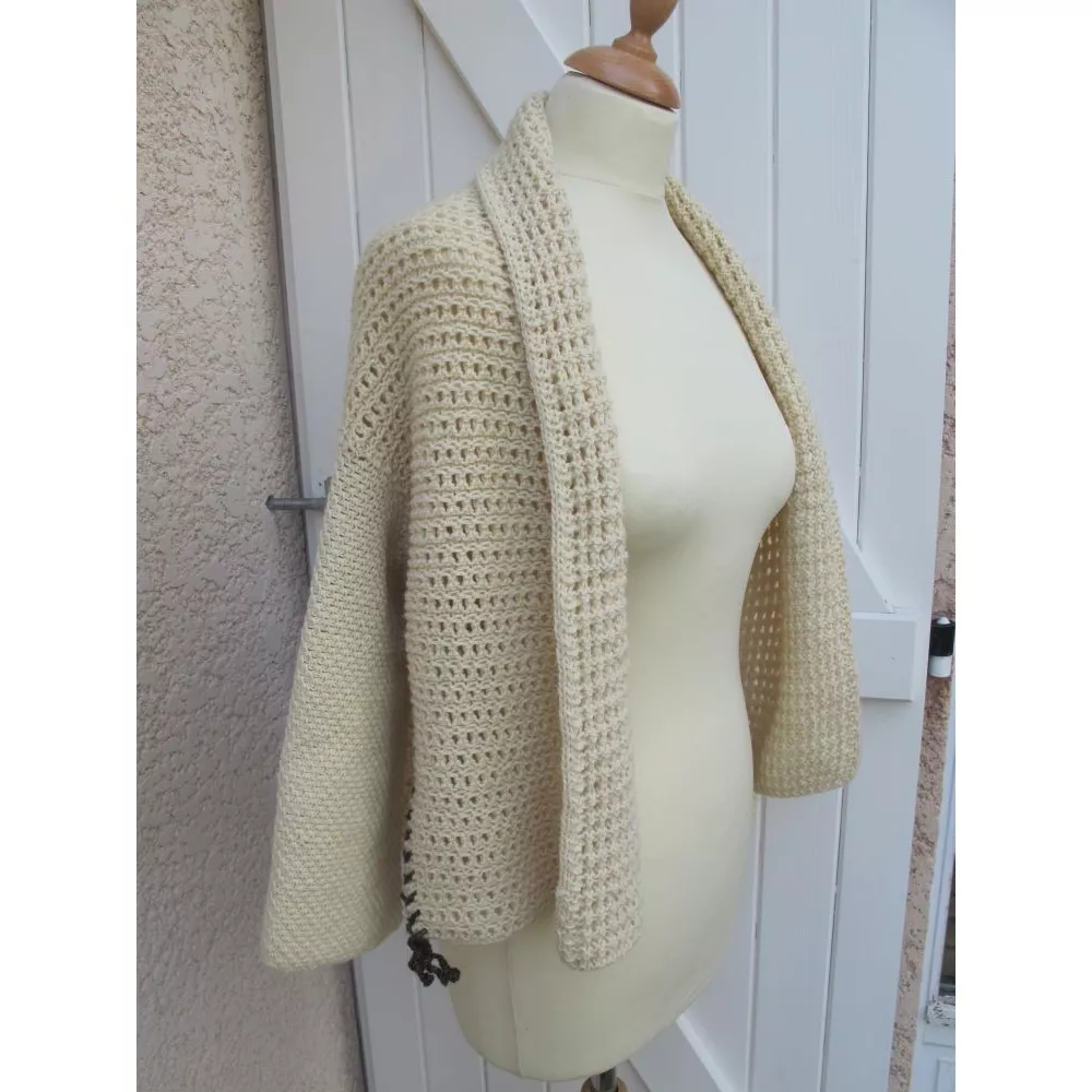 OXIXO - knitted and crocheted jacket