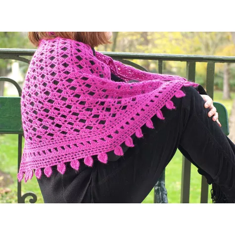 Armorique - crochet shawl