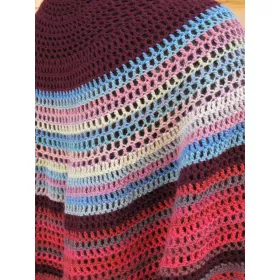 Blueberry pi(e) - crochet shawl