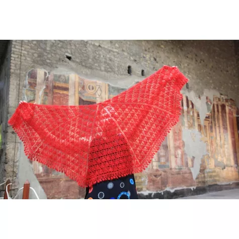 Poppaea Shawl - crochet shawl