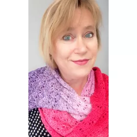 Marie-Galante, crochet stole