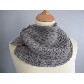 Brioche Seeds - knitted cowl