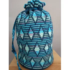 Rhombique - bags in mosaic crochet