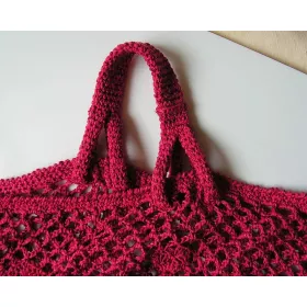 String bags in crochet