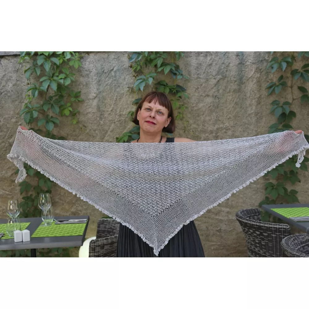 Mist - crochet shawl