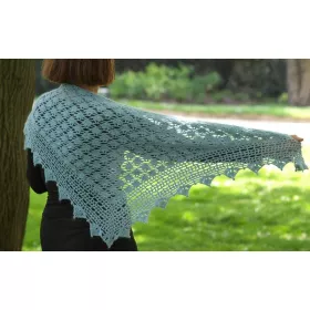 Celeste - crochet shawl